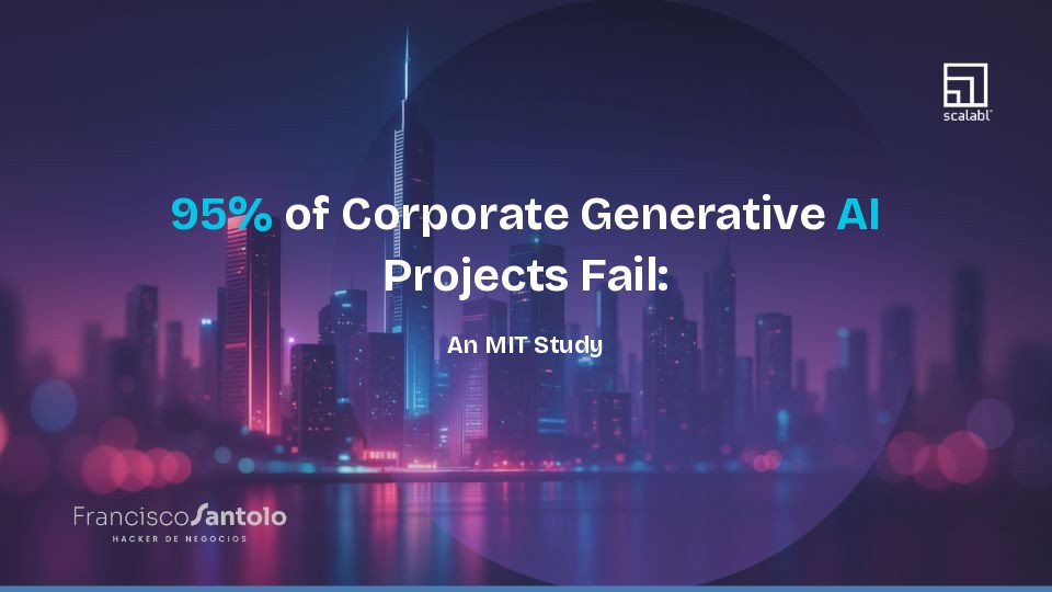 95% of Corporate Generative AI Projects Fail: An MIT Study