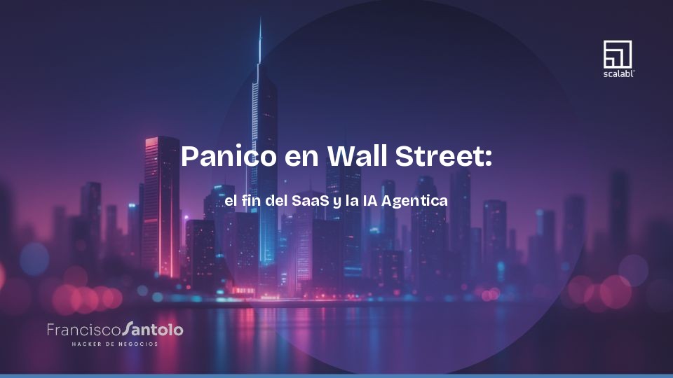 Panico en Wall Street: el fin del SaaS y por que la IA Agentica acaba de destronar al modelo rey