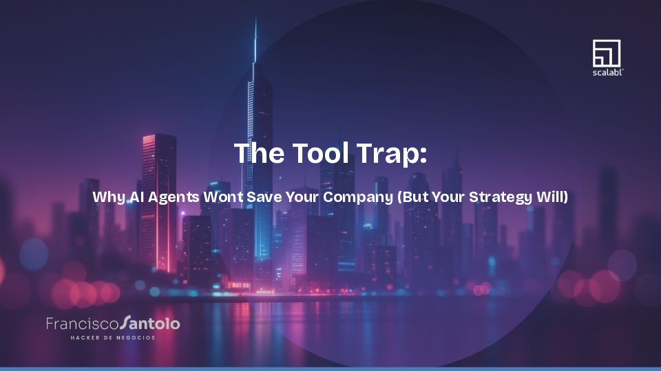 The Tool Trap: Why AI Agents Won't Save Your Company (But Your Strategy Will)