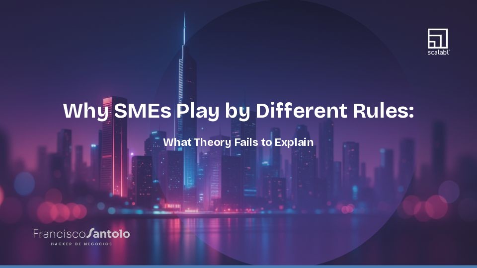 Why SMEs Play by Different Rules: What Theory Fails to Explain